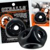 Oxballs Tri-Sport Xl Thicker 3-Ring Sling - Black, One Size