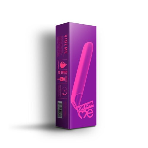 vibeme_12.jpg You Love Me Vibe Me Velvet Soft Bullet Vibrator - Purple