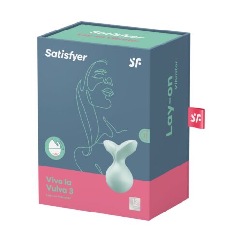 Satisfyer Viva La Vulva 3 Lay on Vibrator