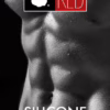 Muscular torso with droplets, featuring 'Prowler Red' logo and 'Silicone' label