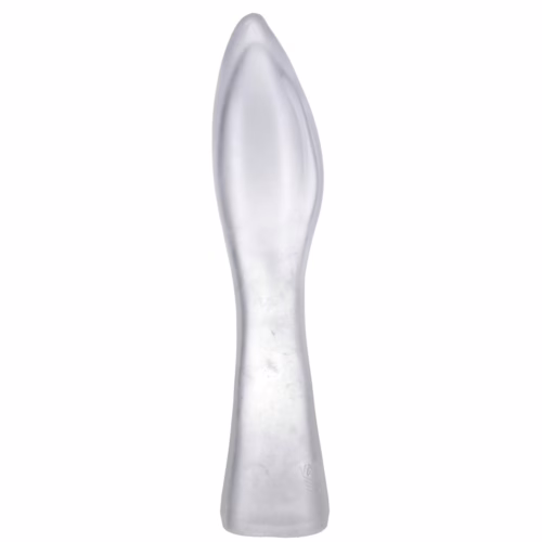 Clear silicone fisting glove