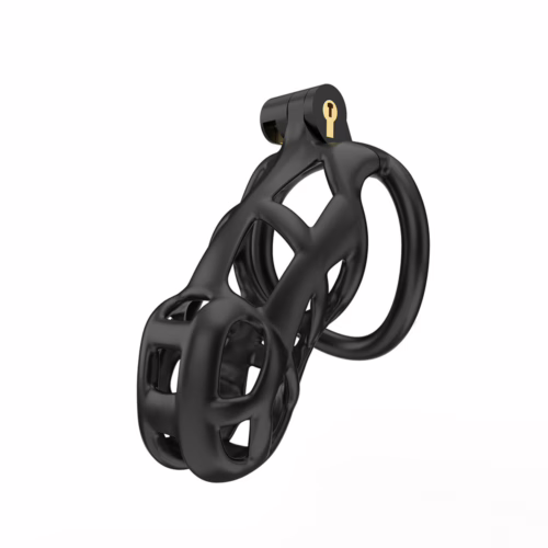 Discover the perfect blend of style and security with the Cellmate Guardian Chastity Cage. Cellmate Guardian Chastity Cage in black, intricately designed
