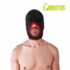 Brutus Blind Neoprene Face Fucker Hood on a bare-chested model