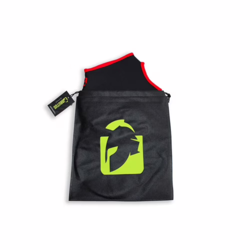 Brutus Blind Neoprene Face Fucker Hood, black with red trim