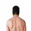Brutus Blind Neoprene Face Fucker Hood in black with yellow trim