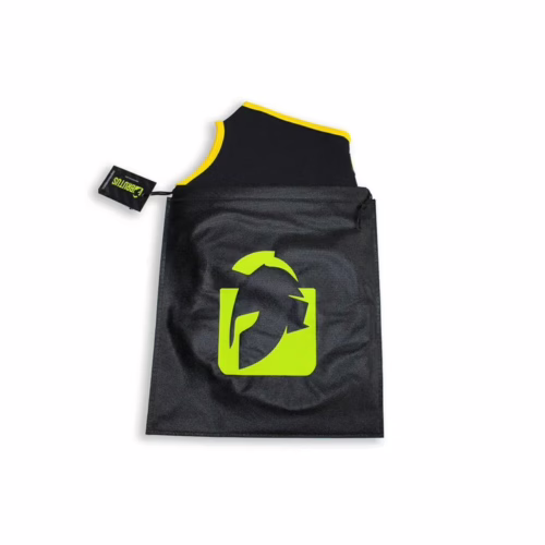 Brutus Blind Neoprene Face Fucker Hood, black with yellow trim