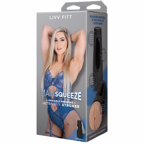 Main Squeeze Livv Fitt Ultraskyn Stroker Vagina - Vanilla, One Size