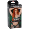 Experience pleasure with the Madison Morgan Ultraskyn Pocket Pussy Masturbator. Signature Strokers Madison Morgan Ultraskyn Pocket Pussy Masturbator packaging