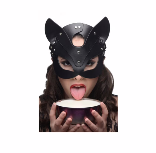 Master Series Naughty Kitty Mask - Black