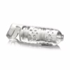 Clear textured device with a ball strap
