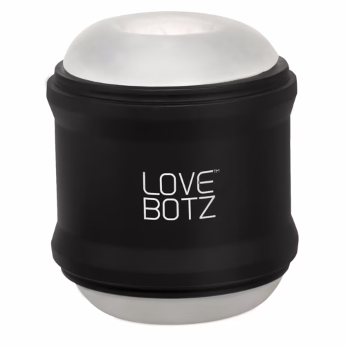 Experience intense pleasure with the Lovebotz Cyber Stroke, now available at The Loving Company. Lovebotz Cyber Stroke Vibrating Mini Double Stroker, features a black design with a soft