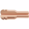 Autoblow Ai Ultra Reusable Anal Sleeve in a soft peach color
