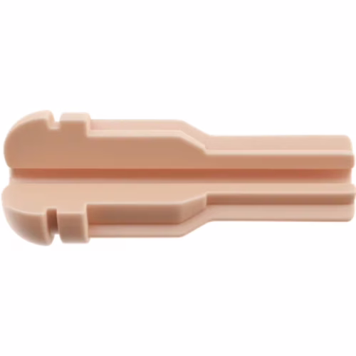 Autoblow Ai Ultra Reusable Anal Sleeve in a soft peach color