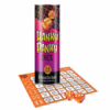 Enjoy a lively evening with the Hanky Panky Dice game, perfect for adult fun! Hanky Panky Dice game set with a colorful tube, two dice, and an orange game board