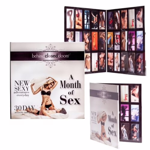 A Month of Sex box set with images of couples