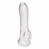 Enhance your experience with the Blue Line Transparent Penis Enhancing Sleeve Extension. Blue Line Transparent Penis Enhancing Sleeve Extension - Clear, 6.25inch