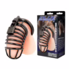 Discover the pleasure of control with the Blue Line Deluxe Chastity Cock Cage. Blue Line Deluxe Chastity Cock Cage with a locking mechanism