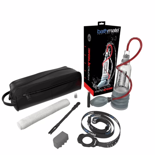 Bathmate Hydroxtreme Penis Pump and accessories