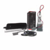 Bathmate Hydroxtreme Penis Pump kit with pump, measuring tape, and black carrying case