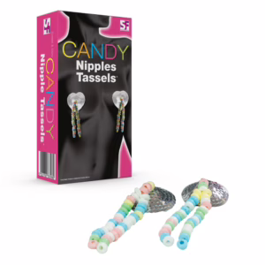 Add a sweet touch to your look with these colorful candy nipple tassels! Spencer And Fleetwood Candy Nipple Tassels - Multi
