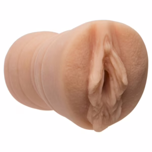 Experience ultimate pleasure with the Belladonna Pocket Pussy, available now. Belladonna pocket pussy in white with realistic textures and body-safe design