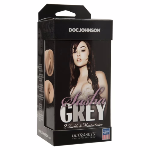 Experience ultimate pleasure with the Sasha Grey 2 Fuckhole Masturbator, available now. Sasha Grey 2 Fuckhole Masturbator packaging showing a woman with long hair