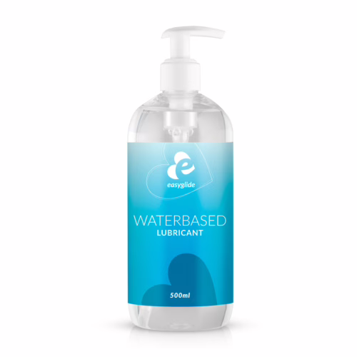 500ml bottle of Easyglide water-based lubricant with pump