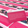 Engage in fun with 'Bubblegum Stuff G.C.S.E - The GC's Quiz Game', a lively quiz for friends. Colorful quiz game cards with categories and prompts