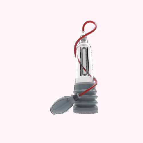 Bathmate Hydroxtreme Penis Pump, featuring a clear cylinder and flexible base