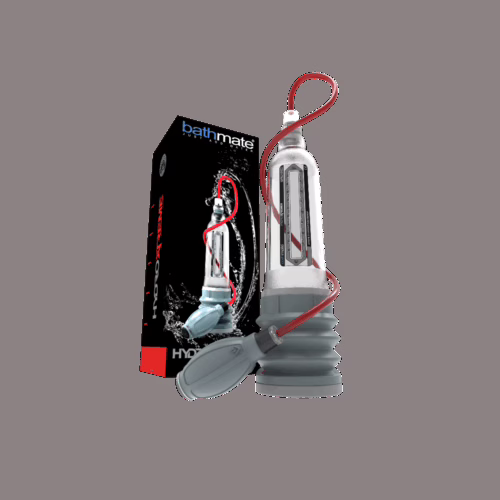 Bathmate Hydroxtreme Penis Pump with transparent cylinder and pump