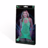 Glow In The Dark Keyhole Mini Dress displayed on a model