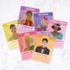 Explore iconic figures of empowerment and representation with the 'Bubblegum Stuff Loud And Proud Card Game'. Colorful character cards from 'Bubblegum Stuff Loud And Proud Card Game'