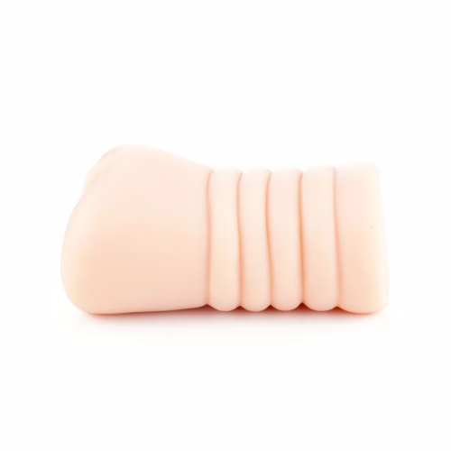 Me You Us Miss Candi Mini Realistic Masturbator - Flesh, features a soft, textured design