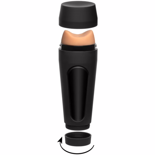 Main Squeeze Eva Elfie Ultraskyn Stroker Vagina Vanilla, with removable cap