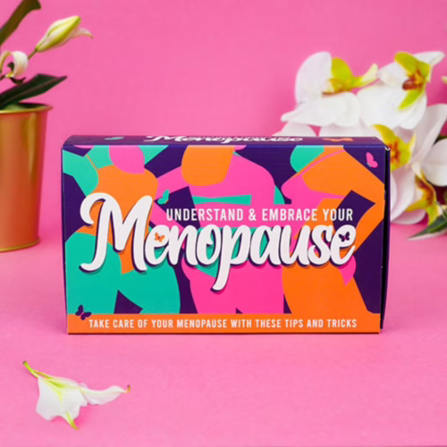 Explore the 'Menopause' cards available at The Loving Company for helpful tips and tricks. Gift Republic Menopause Cards
