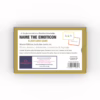 Test your emoticon knowledge with the movie edition of the 'Name The Emoticon' card game. Box of the 'Name The Emoticon' card game, with details about the game on the back