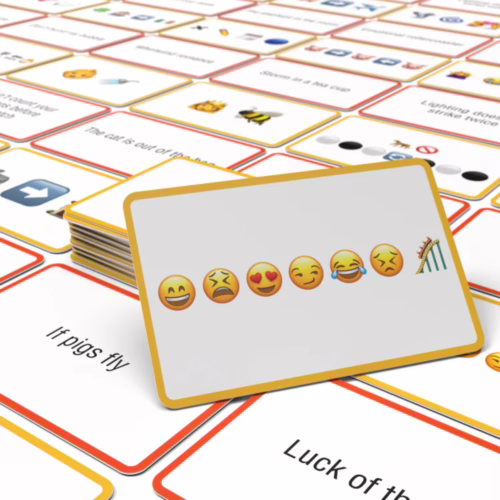 Explore the fun of emotions with the Bubblegum Stuff Name The Emoticon Card Game! Bubblegum Stuff Name The Emoticon Card Game cards, including emoticons