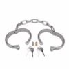 Prowler Red Heavy-Duty Ankle Cuffs with a chain and two keys
