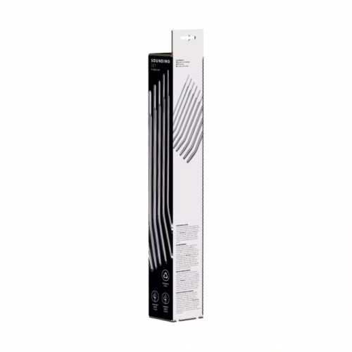 Prowler Red Sounding Set - Silver, One Size, featuring multiple silver rods in packaging
