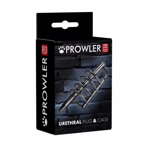Prowler Red Urethral Plug and Cage packaging