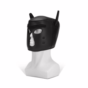 Unleash your playful side with the Prowler Red Neoprene Puppy Hood in black. Prowler Red Neoprene Puppy Hood - Black, One Size