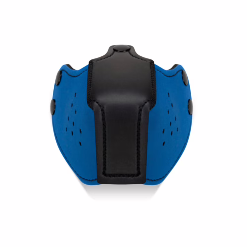 Prowler Red Puppy Muzzle in blue and black design
