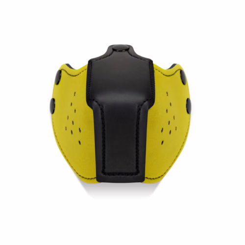 Prowler Red Puppy Muzzle in yellow and black