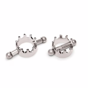 Explore new sensations with these stylish silver nipple crown clamps. Prowler Red Magnetic Nipple Crown Clamps - Silver