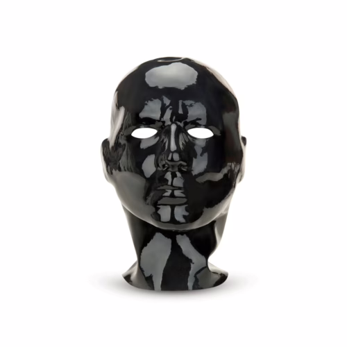 Prowler Red Latex Hood - Black, One Size