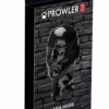 Prowler Red latex hood in black, displayed on packaging