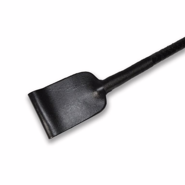 Black Prowler Red Crop with a textured handle