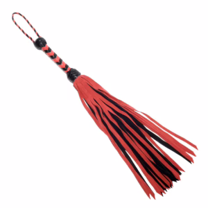 Explore new sensations with the stylish Prowler Red Flogger. Prowler Red Flogger - Black/Red, 33in