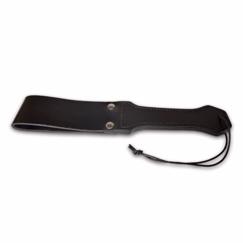 Prowler Red Leather Small Paddle - Black, One Size