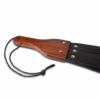 Prowler Red Leather and Wood Fringe Paddle -, featuring a wooden handle and leather fringe